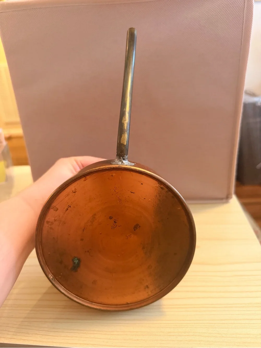 Vintage Copper Watering Kettle - Copper Finish